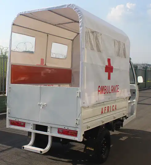 ambulance tricycle with tent