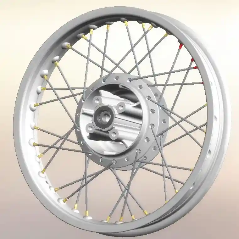 Wave125 wheel rim assembly